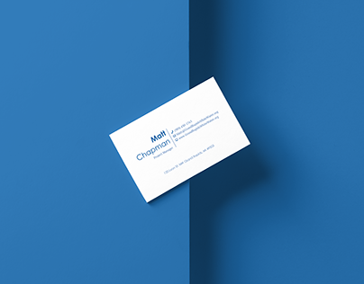Grand Rapids WhiteWater Business Card Design