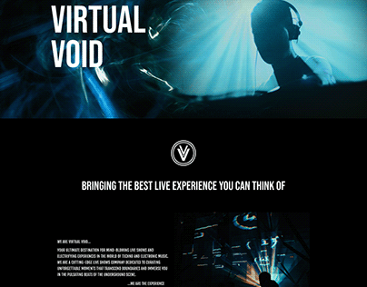 Virtual Void Landing Page