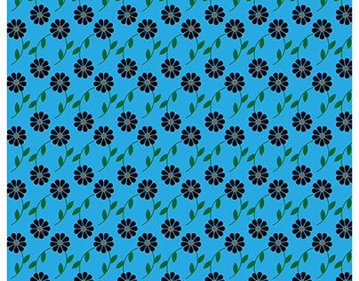 Beautiful floral vector pattern