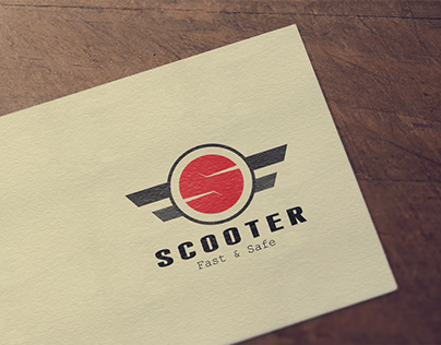 S letter logo - SCOOTER
