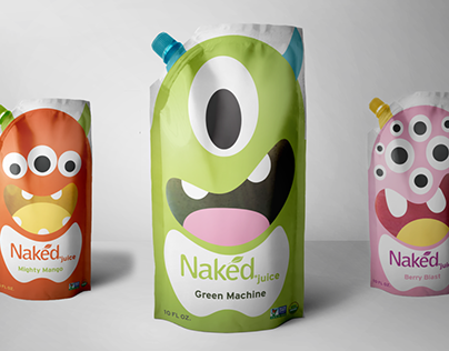Naked Juice Rebrand