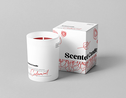 Elemento Scent - Candle label & box design