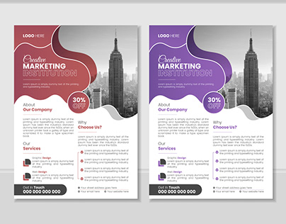 Corporate Flyer and Brochure Design Template