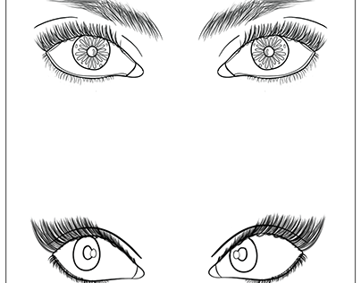 eyes coloring pages