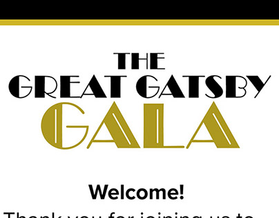 The Great Gatsby Gala Fundraiser
