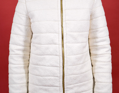 Lined Quilted Wool Jacket
