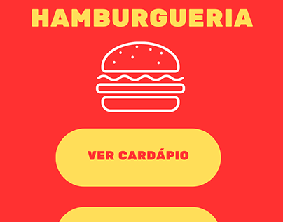 Cartão De Visita Digital - Hamburgueria