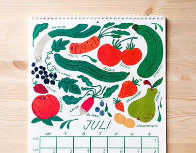 Seasonal Fruit and Greens Calendar
