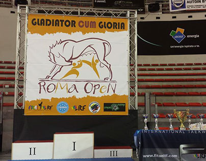 Taekwon-do ITF Roma Open LOGO