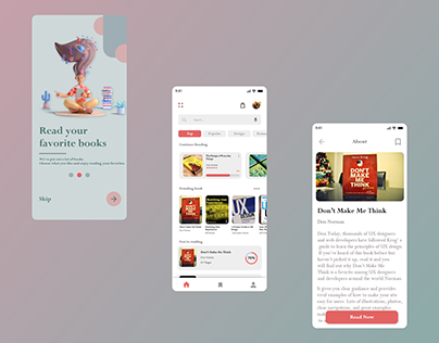 E-book Reader Mobile App