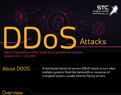 DDos Attacks infographics