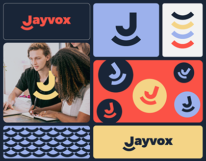 Jayvox visual identity design