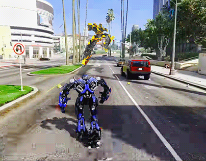 Super Robot Transform Game Post Production Screenshots