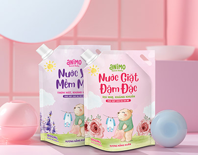 Baby Detergent Packaging - Animo Brand