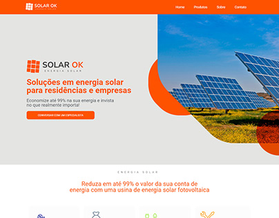Site Institucional | Solar Ok