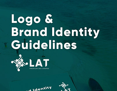 Logo & Brand identity guidelines LAT Premium sea grape