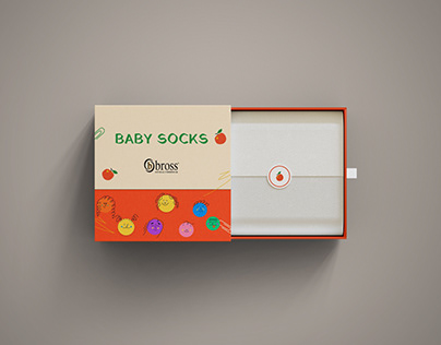 Bross Baby Sock Box