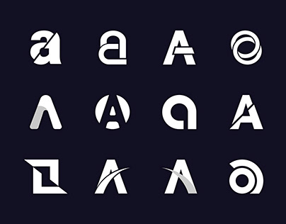 A Letter Logo Set