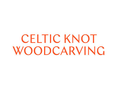 (2023) Celtic knot woodcarving