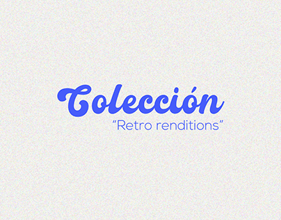 Colección retro renditions| Ilustración