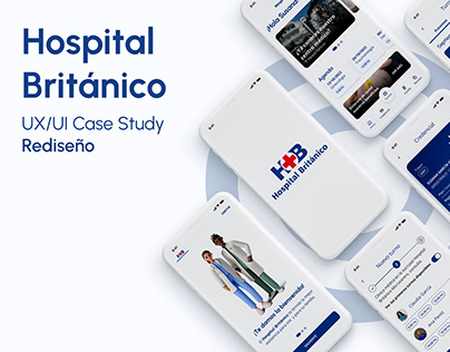 Hospital Británico rediseño - UX/UI Case study
