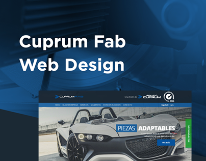 Cuprum Fab / Web Design