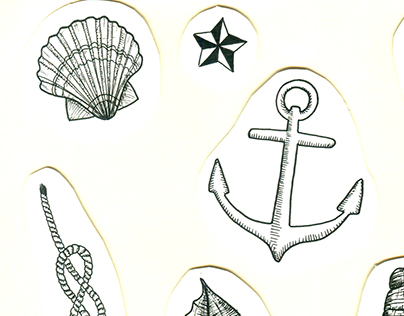 Tattoo Sheet #5 | Nautical