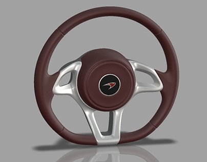 Mclaren 650S steering wheel