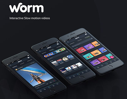 Worm app redesign