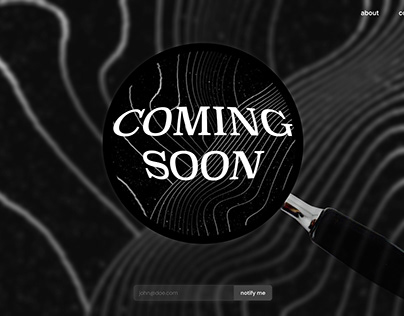 Coming Soon Page