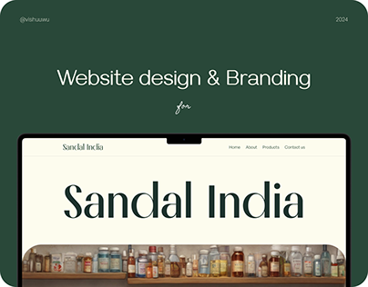 Sandal India - Branding and web design