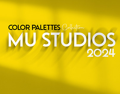 MU Studios Branding Color Palettes Collection 2024