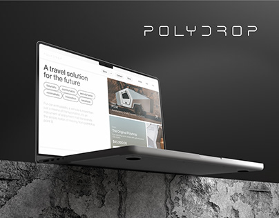 Project thumbnail - Polydrop landing redesign concept