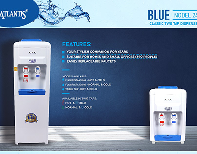 Atlantis Blue Water Dispenser