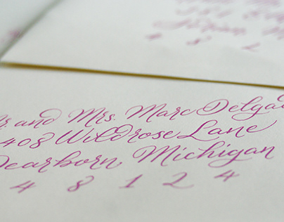Event and Wedding Calligraphy
