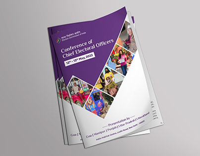 Cover Design for Chief Electoral Conference Booklet