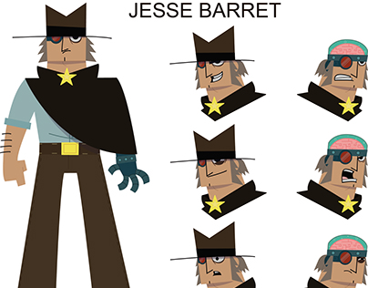 Jesse Barret - Samurai Jack character /Tartakovsky