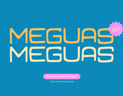 Meguas Display Font