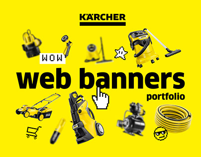 Kärcher web banners