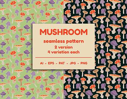Project thumbnail - Mushroom Seamless Pattern