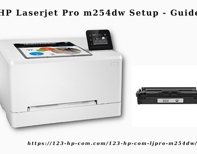 HP Laserjet Pro m254dw Setup - Guide