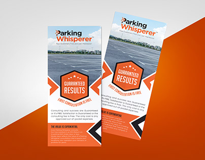 Car Parking Company DL Flyer Design