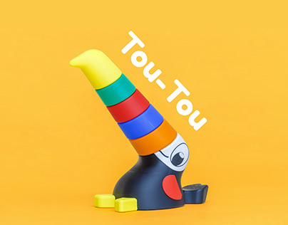 Toucan Stacking Toy