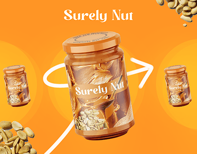 peanut butter brand identity surely Nut