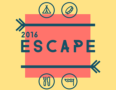 ESCAPE Festival Branding 2016