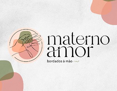 Branding | Materno Amor - Bordados à mão