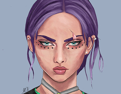 Portraits of characters I have created