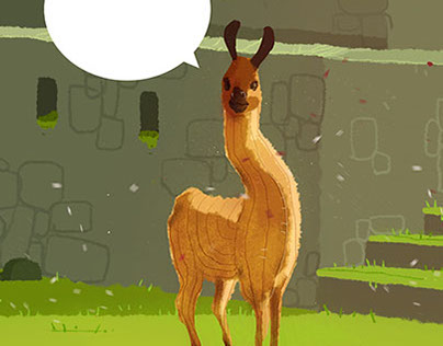 Llama illustration
