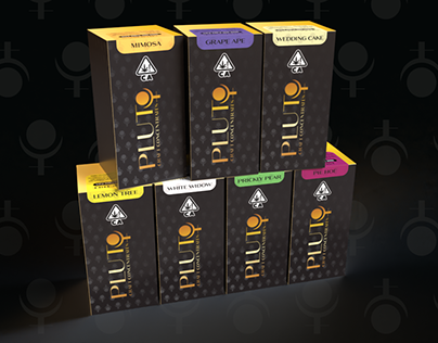 Packaging concept for Pluto Craft Concentrates