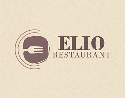 Logo for Restaurant called "ELIO Restaurant"